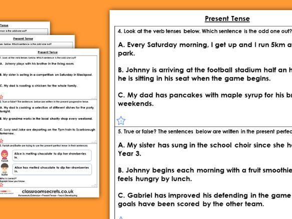 Correct the sentence punctuation worksheet image