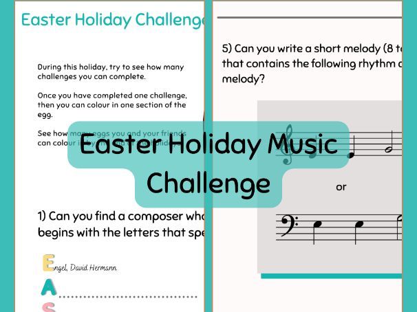 Easter Holiday Music Challenge