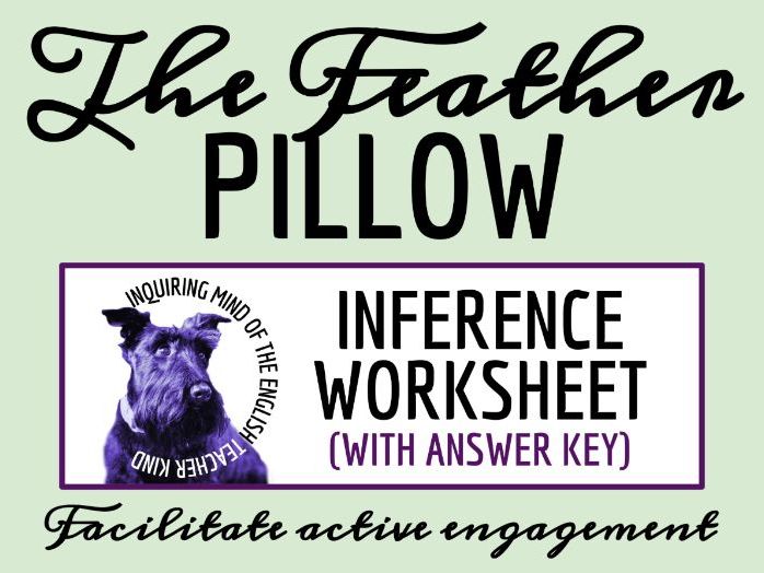 "The Feather Pillow" by Horacio Quiroga Gothic Literary Analysis Worksheet and Answer Key