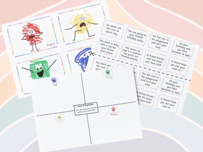 PSHE - Recognising Emotions (Sad, Angry, Upset, Happy)