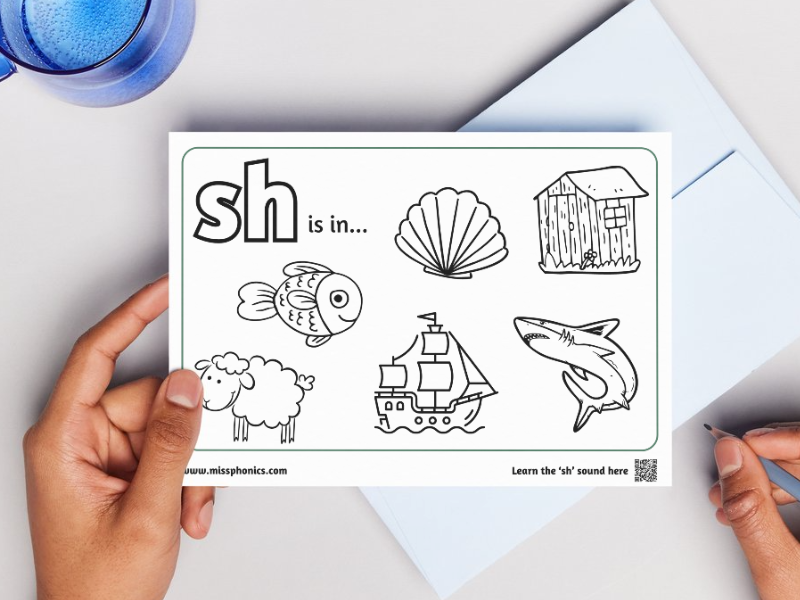 Phonics Digraphs & Trigraphs Colouring | Group 2 Colouring