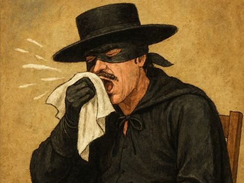 VOCABULARY STORY 720   WHAT HAPPENS WHEN ZORRO GETS A COLD?