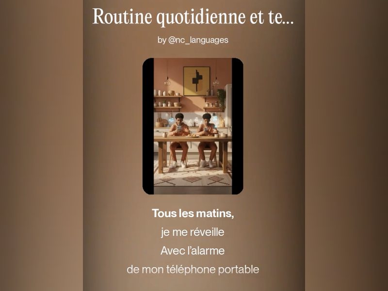 Year 9 / GCSE FRENCH SONG Unit 10: La technologie dans la vie Part 1 (Present) (Video, Worksheet)