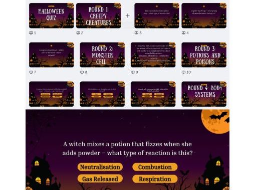 Science Halloween Quiz