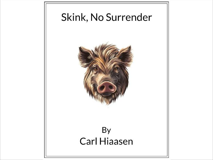 Skink No Surrender by Carl Hiaasen- (Lesson Plan)