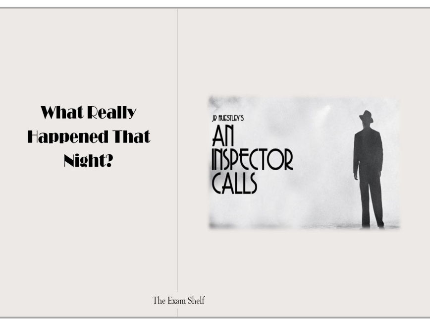 An Inspector Calls: What Really Happened That Night? GCSE English Student & Teacher Editions Bundle