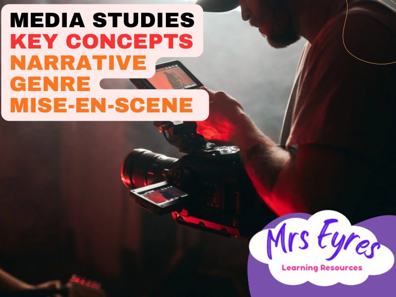 Narrative, Genre and Cinematography Lesson for Media, Film and Photography