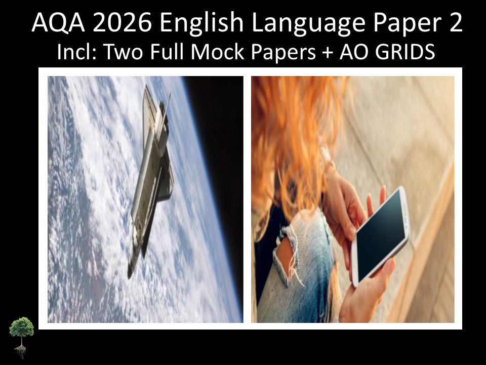 Two AQA 2026 English Language Paper 2 Mocks | AO GRIDS
