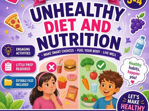 Healthy Eating & Nutrition – PSHE / Science 2-Week Lesson Pack (Primary)