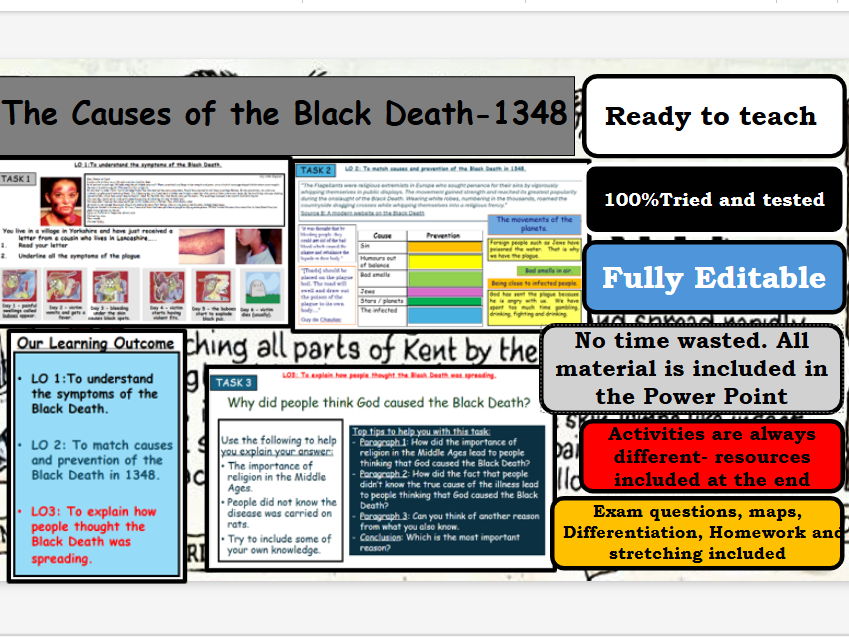 Black Death. The Causes