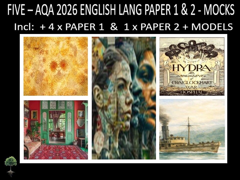 FIVE - AQA PAPER 1 & 2 | 2026 FULL MOCKS | MODELS