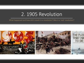 Russian Revolution - 1905 Revolution - History
