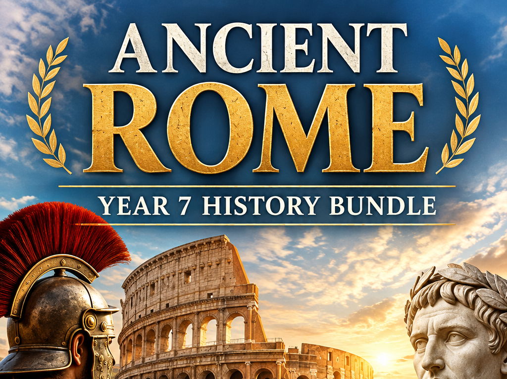 Ancient Rome – Year 7 History Bundle (Full 10 Week Unit + Historical Figures Pack)