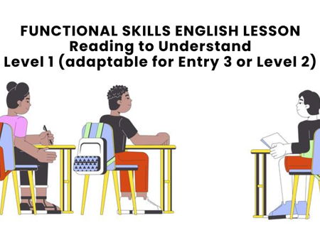 Functional Skills English Reading Pack – Skimming, Scanning, Inference & Community Garden Text