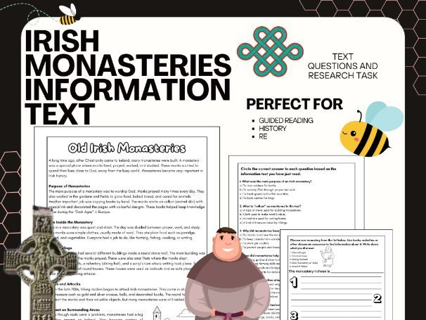 Old Irish Monasteries