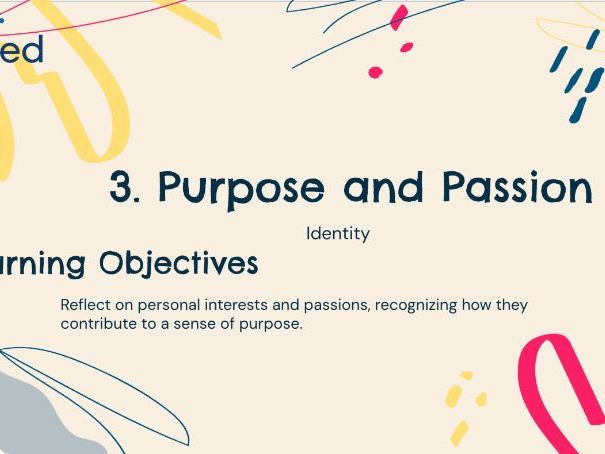Purpose & Passions – KS4 Year 10 PSHE Lesson on Self-Discovery and Fulfilment