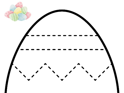 Easter Egg Handwriting Sheets (Set of 5)