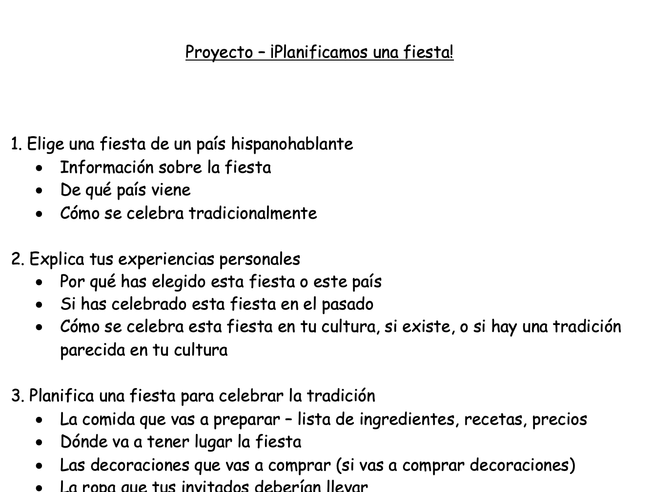 Spanish Fiesta Lesson & Cultural Celebration Project Bundle KS3/KS4