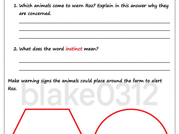 The Wild Robot Escapes - Scheme of Work