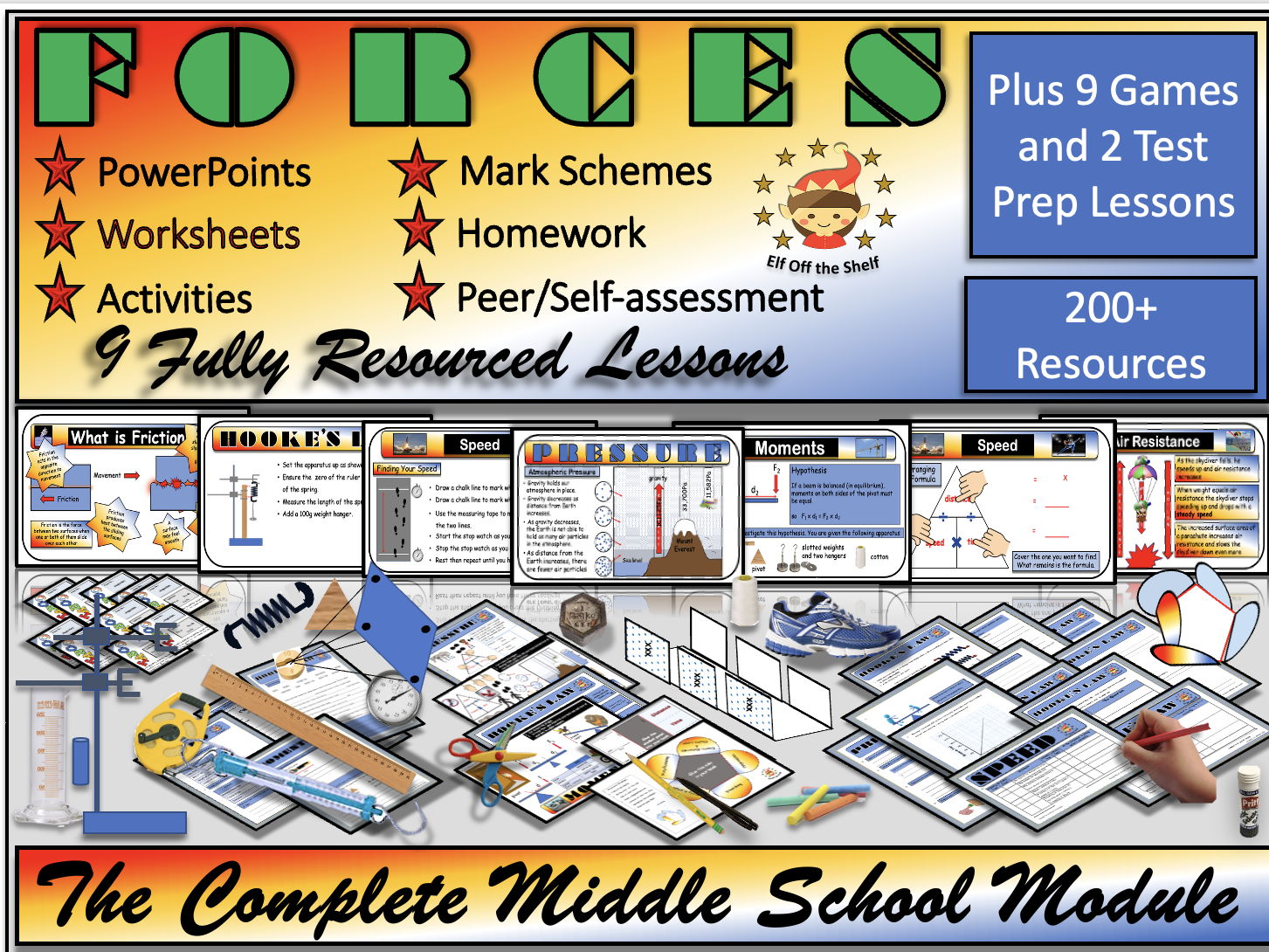 Forces The Complete KS3 Module Plus 9 Games and 2 Test Prep Lessons