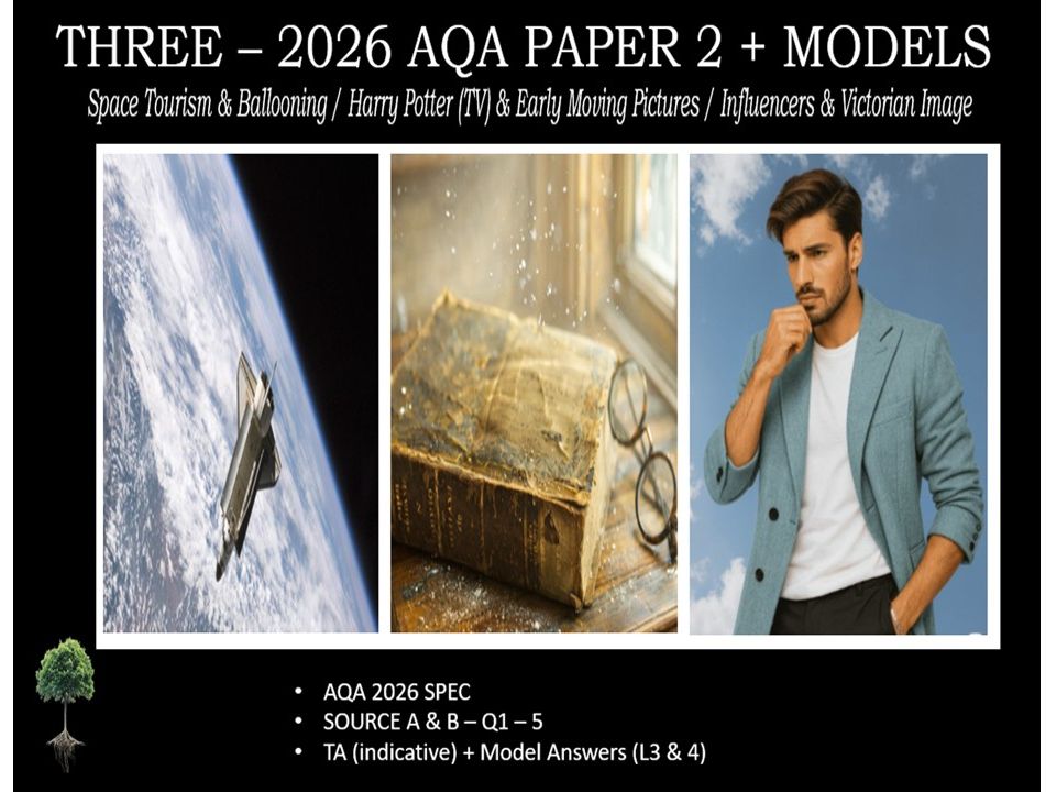 THREE - AQA PAPER 2 | 2026 FULL MOCKS | MODELS