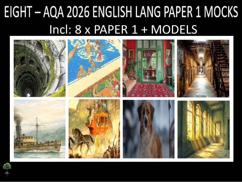 EIGHT - AQA PAPER 1 | 2026 FULL MOCKS | MODELS