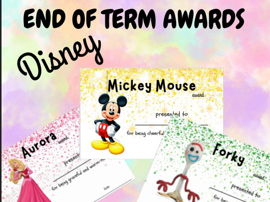 End of Term Awards