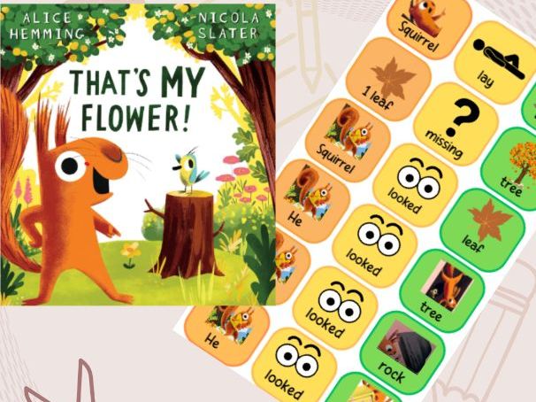 That's my flower- colourful semantics- build a sentence