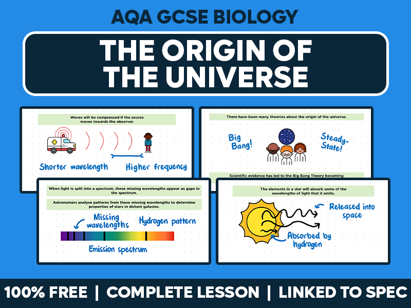 GCSE AQA Physics Complete Lesson - The Origin of the Universe