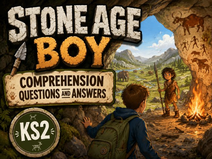 Stone Age Boy - Comprehension - LKS2