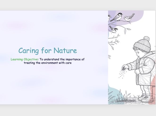 Caring for Nature - Responsibilities & Environment.