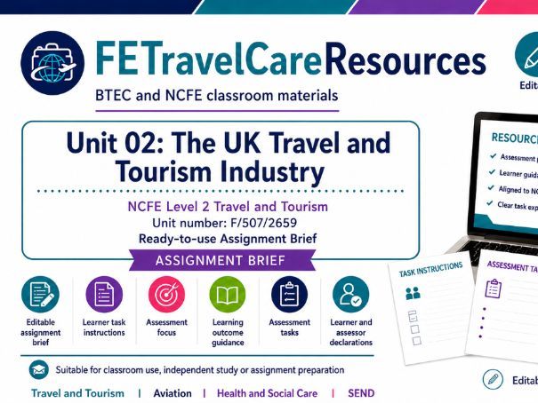 NCFE Unit 02 Travel & Tourism Assignment Brief