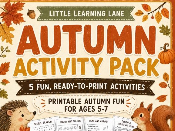 Autumn Activity Pack | KS1 Printable