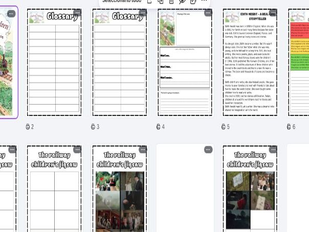 The Railway children bundle of activities