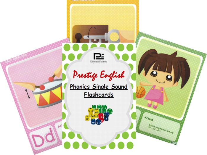 Phonics Single Sound Flashcards ( Jolly Phonics / Letterland )