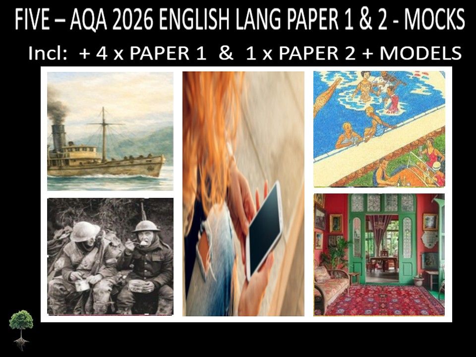 FIVE - AQA PAPER 1 & 2 | 2026 FULL MOCKS | MODELS