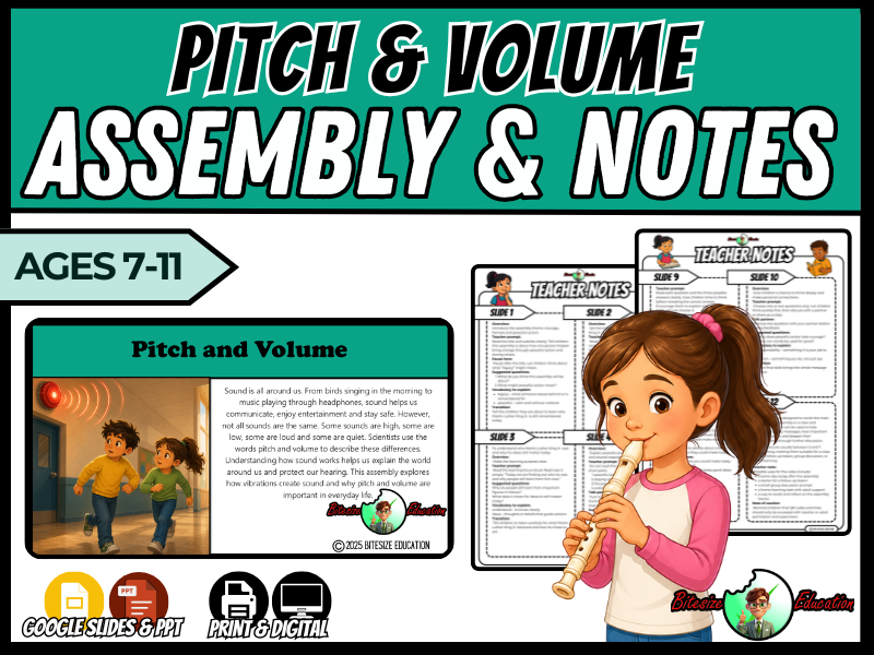 Pitch & Volume | Assembly Presentation | Year 3 and 4