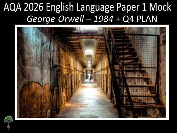 One AQA GCSE English Language Paper 1 Mock | Q4 Plan - (Orw)
