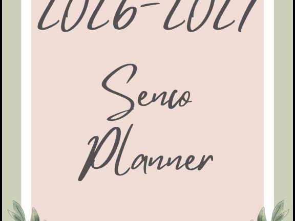 SENCO Planner and annual review tool 2026/2027