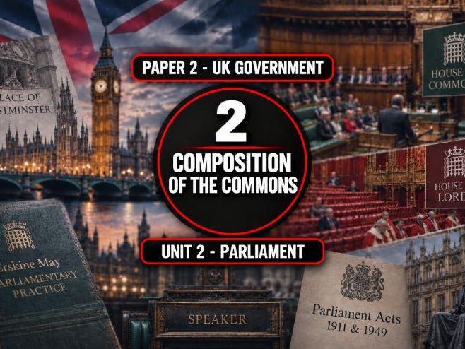 2 The UK Parliament - Composition of the Commons