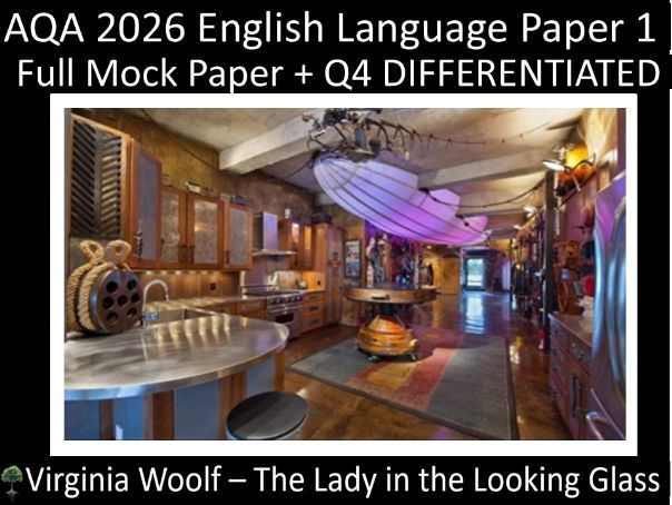 One AQA GCSE English Language Paper 1 Mock | Q4 PLAN + DIFFERENTIATED SUPPORT - (Woo)