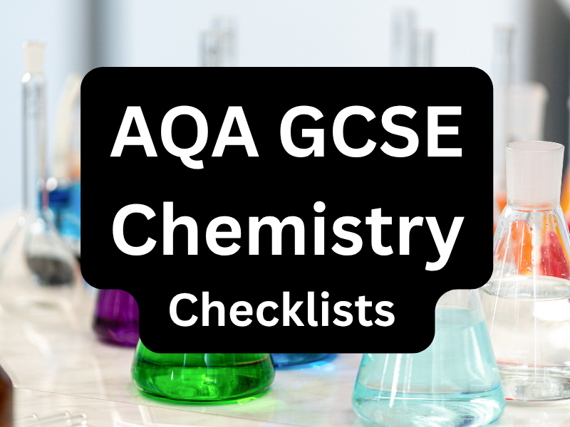 AQA GCSE Chemistry Checklist Collection.