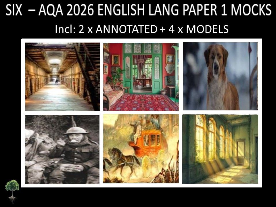 SIX - AQA PAPER 1 | 2026 FULL MOCKS | ANNOTATED | MODELS