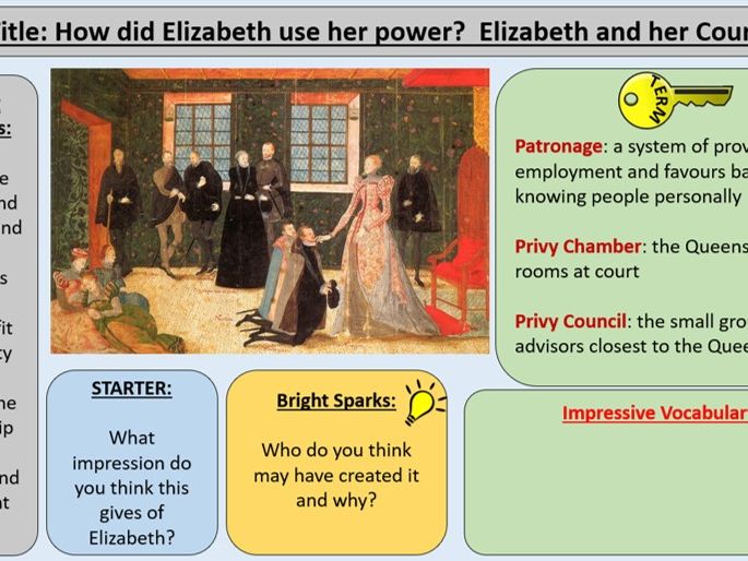 2 How Did Elizabeth Use Her Power Ocr Gce J411 9 1 The Elizabethans 2 How Did Elizabeth Use Her Power Ocr Gce J411 9 1 The Elizabethans