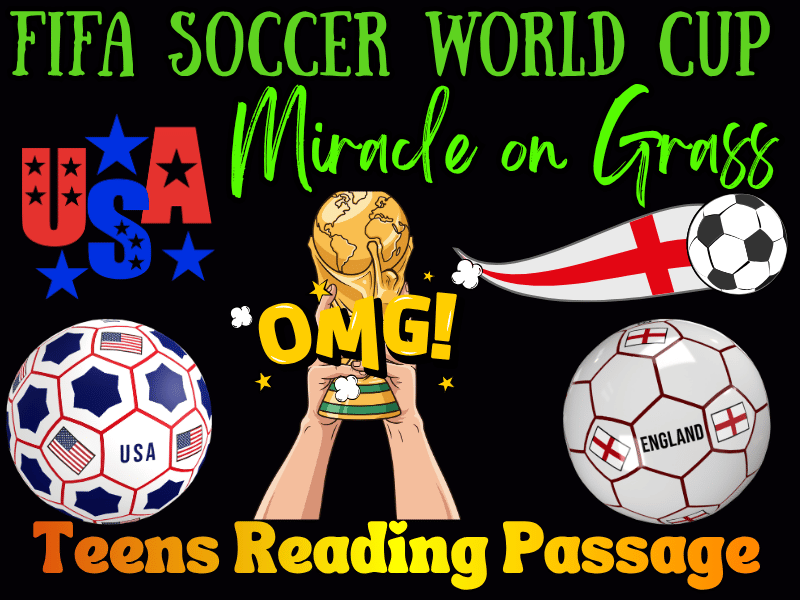 FIFA World Cup 1950: Miracle on Grass Reading Passage for Teens | Underdog Story