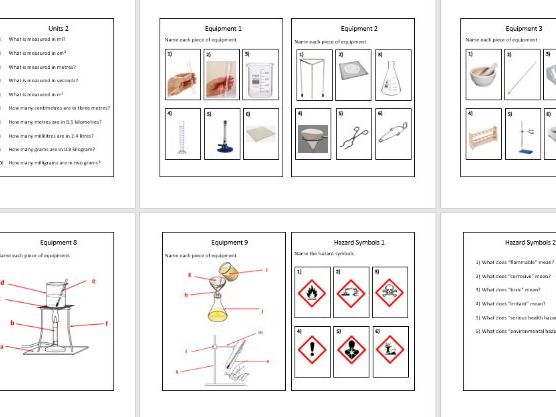 KS3 Science Quick Quizzes