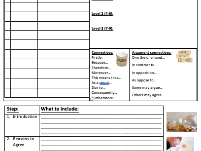 Template for Evaluation Question in Geography (Baking a Cake)