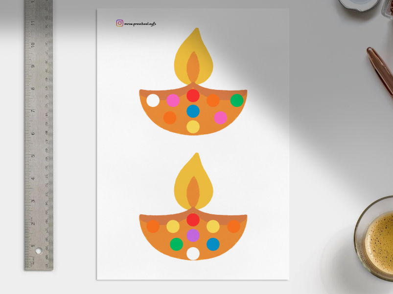 Decorate the Diya   - Diwali