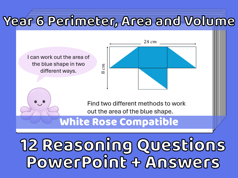 Perimeter, Area and Volume Reasoning Questions