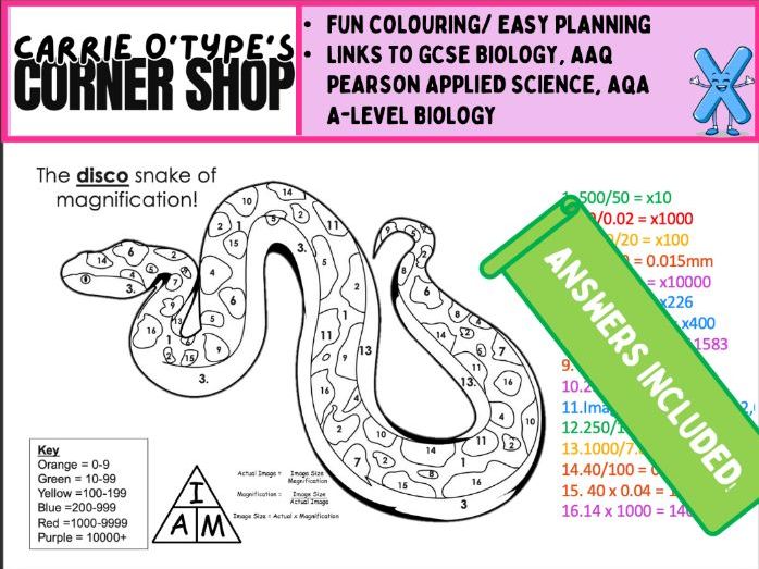 Microscopy Colouring